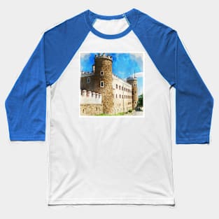 Castle Towers Baseball T-Shirt